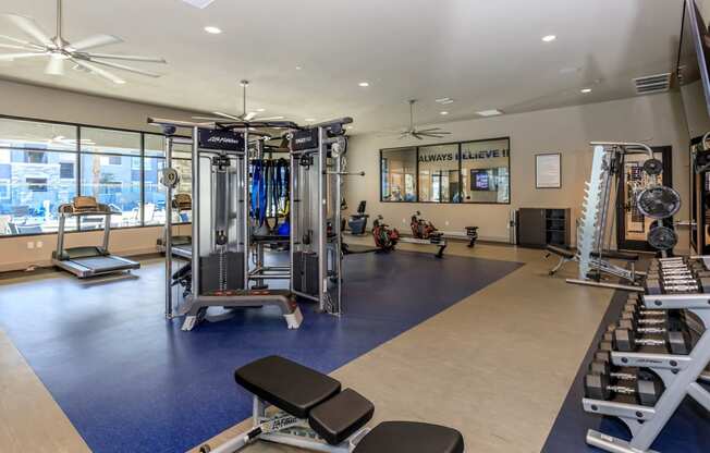 Gym at Level 25 at Sunset by Picerne, Las Vegas, NV, 89113
