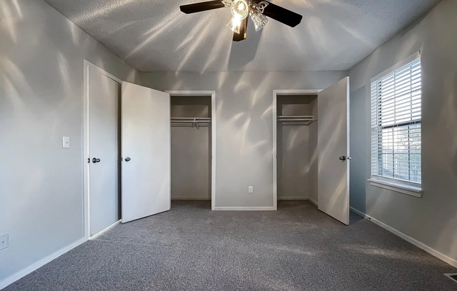 Double Closet Bedroom | Plantation Flats | North Charleston, SC