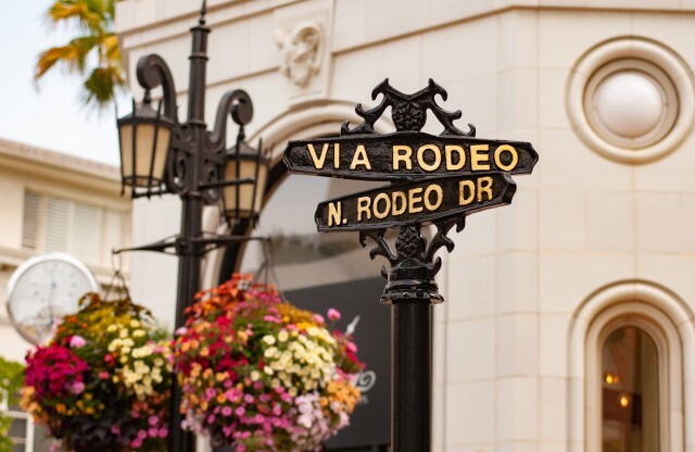 Rodeo Drive and Street Signs