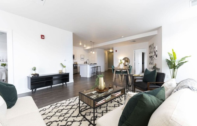 Open Concept Layout at The Whit Apartments, Indianapolis, Indiana