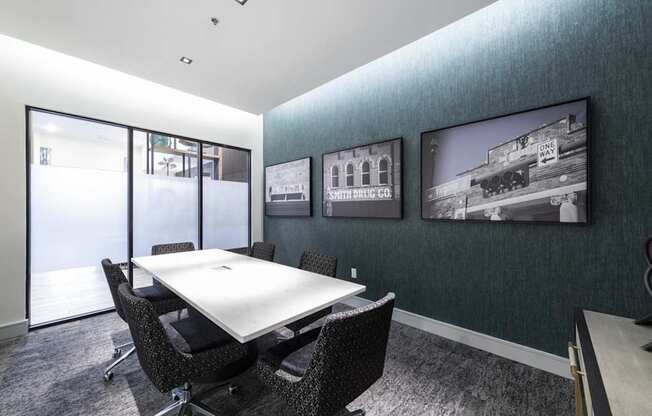 A Conference Room at The Bridge at McKinney, McKinney, TX