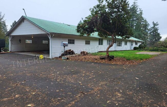 Classic Farmhouse on Murray w/Acreage, Multiple Bonus Rooms, & Mt. Hood View