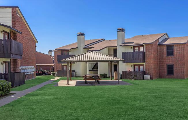 a large lawn in front of a house