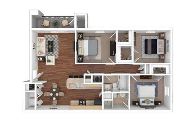 3 beds, 2 baths, 1,250 sqft, $1,593