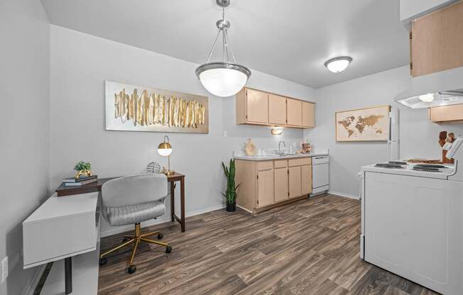 Gorgeous Kitchen at Dover Hills Apartments in Kalamazoo