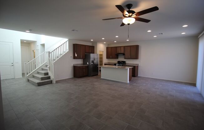 5 bedrooms, with one conveniently located downstairs for easy accessibility. With 3 full bathrooms