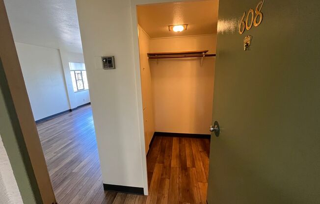 Studio, 1 bath, 390 sqft, $1,250, Unit 608