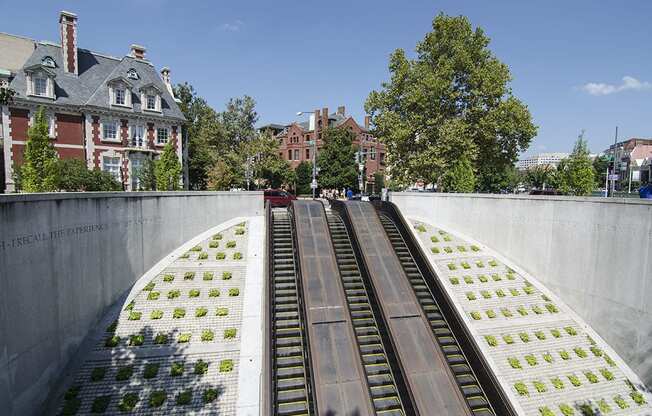 Dupont Circle metro station at 1633 Q, Washington, 20009