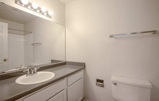 Bathroom at Park Place Apartments in Las Cruces New Mexico