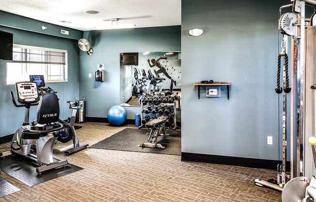 Fitness Center at Sterling at Prairie Trail in Ankeny, IA