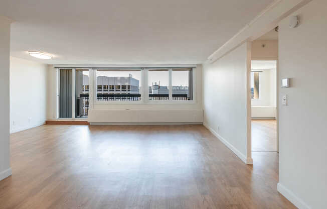 Living Room with Balcony and Hard Surface Flooring