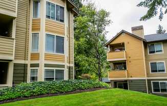 Patio Balcony at Apartments Downtown Vancouver WA