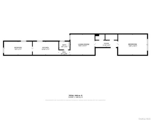 2 beds, 1 bath, 648 sqft, $2,885, Unit 4A