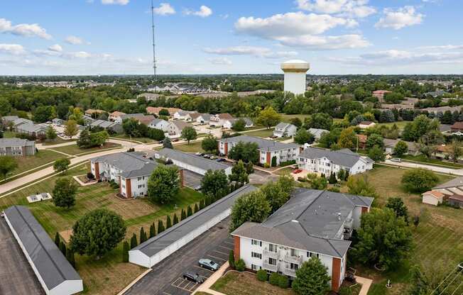 Aerial View of Grand Ridge