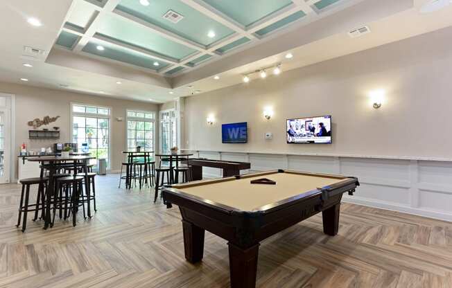 Check out this recreation/ game room!