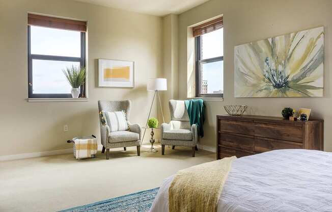 Bedroom With Plenty Of Natural Lights at Grand Wisconsin, Wisconsin , 53203