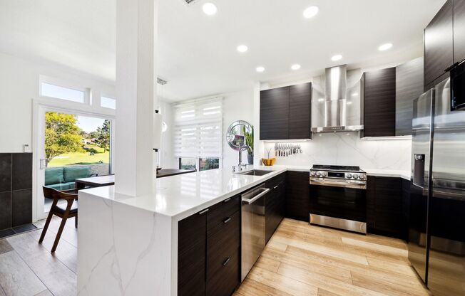 Beautifully renovated end-unit townhome