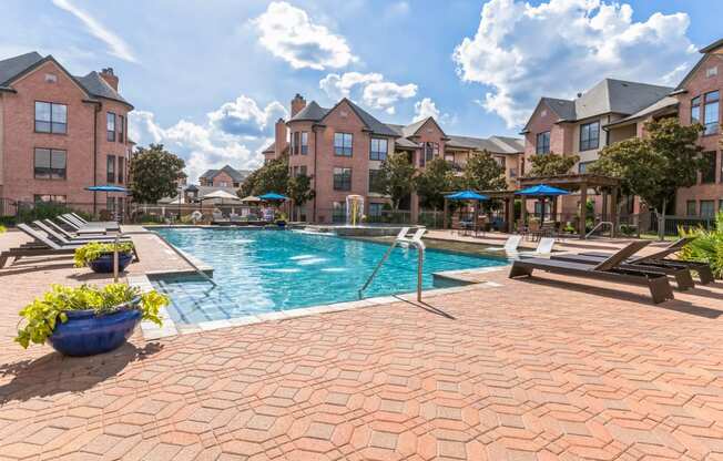 our apartments at the district feature a swimming pool