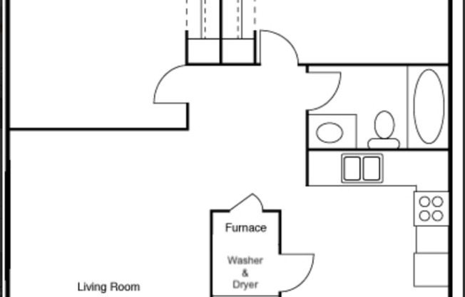 2 beds, 1 bath, 935 sqft, $1,249, Unit 30