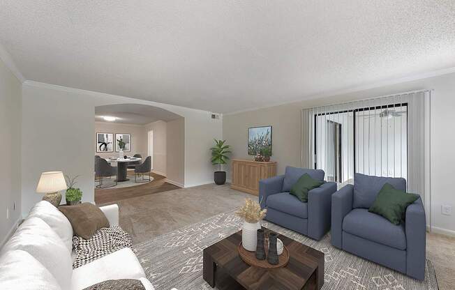 Riverchase Landing Living Room