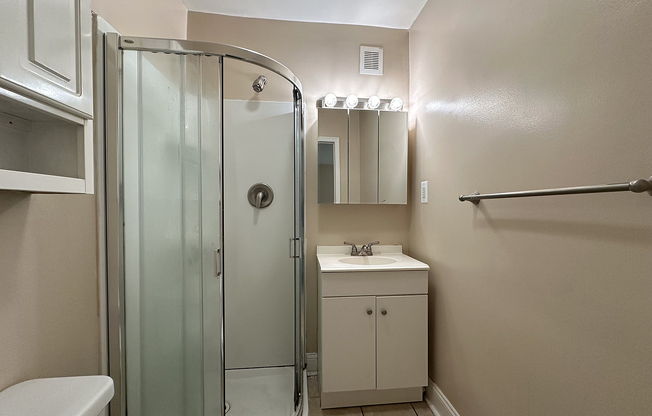 Updated Bathroom with Plenty of Storage