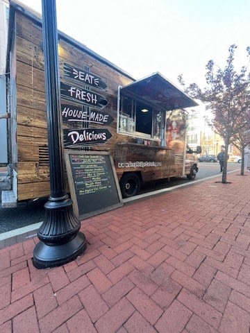 Food truck event at Harbor Pointe apartments in Bayonne, NJ