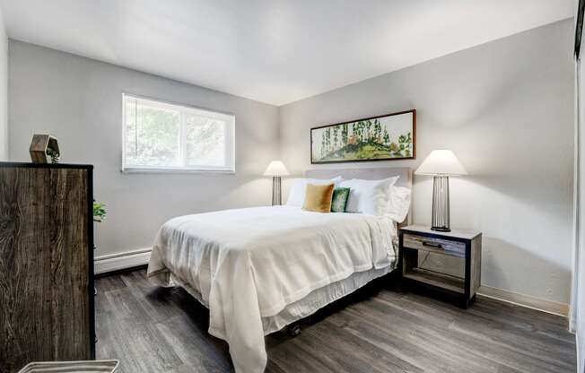 Forest Manor Apartments Model Bedroom