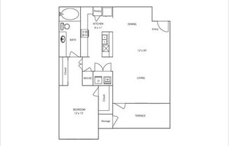 Partner-provided photo for $1213 unit