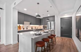 Model Kitchen Apartment North Scottsdale