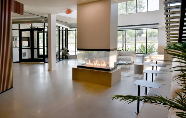 Lobby at CityLine Apartments, Minnesota, 55406