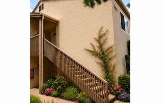 New paint & carpet! 2 bedroom, 2 bath top floor condo in La Jolla!