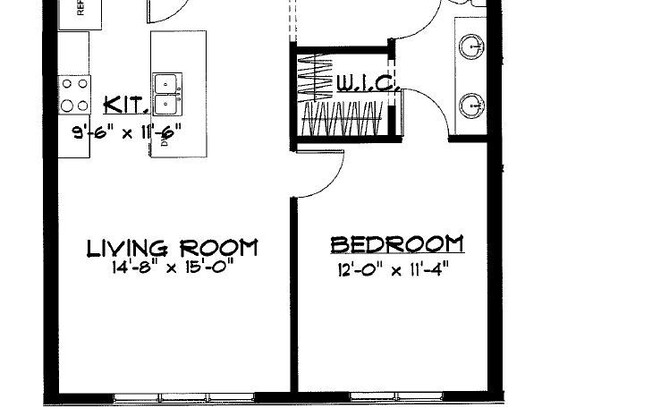 1 bed, 1 bath, 863 sqft, $1,075, Unit Unit 205