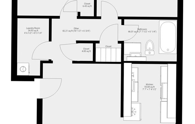 2 beds, 1 bath, 777 sqft, $800, Unit 1610 S Spring C