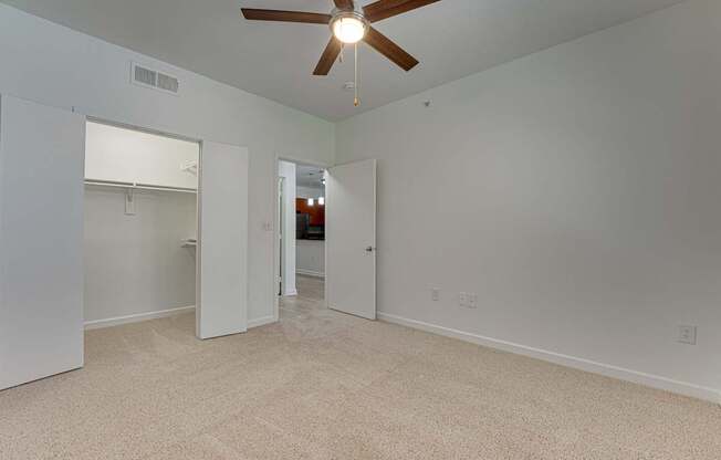 Carpeted Bedroom at Vue Greenville, Texas