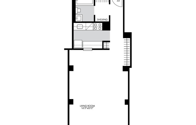 Studio, 1 bath, $5,335, Unit 632