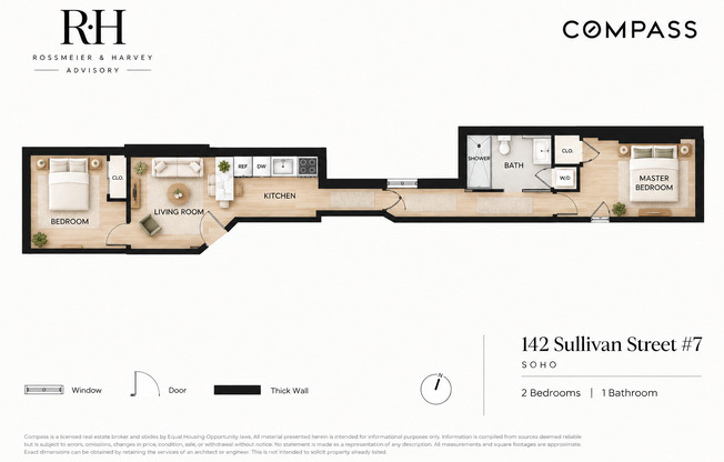 2 beds, 1 bath, $6,750, Unit 7