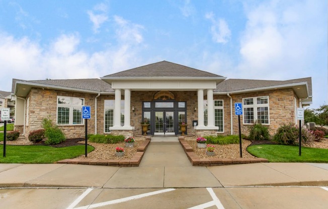 Clubhouse Entrance