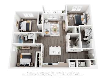 3 beds, 2 baths, 1,251 sqft, $2,200