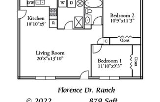 2 beds, 1 bath, $1,350