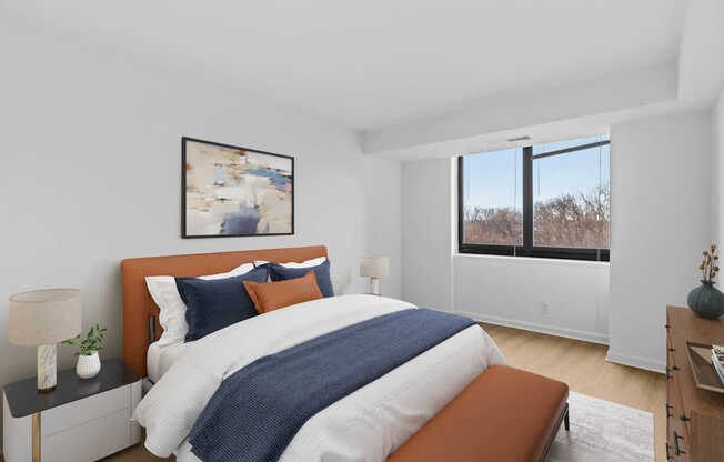 Bedroom with Hard Surface Flooring