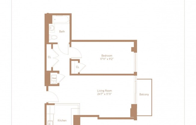 1 bed, 1 bath, 23,100 sqft, $3,623, Unit 5J