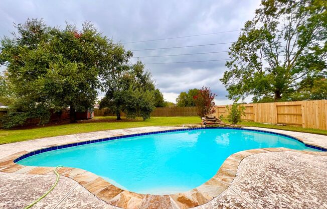 Spacious Home with Pool in Sugar Land, TX