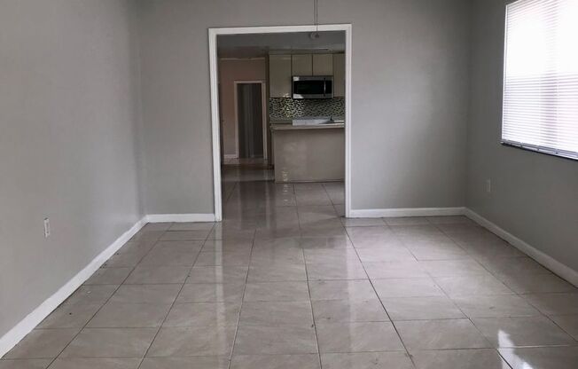3 bedroom 2 bath, corner lot