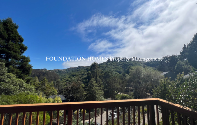 Charming 3 bed/2 bath unit with breathtaking views in Mill Valley! - FOUNDATION