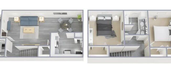 2 beds, 1.5 baths, 1,010 sqft, $1,895