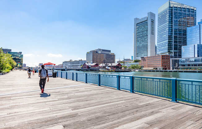 Walk the Boston Harbor Walk and admire the incredible scenery.