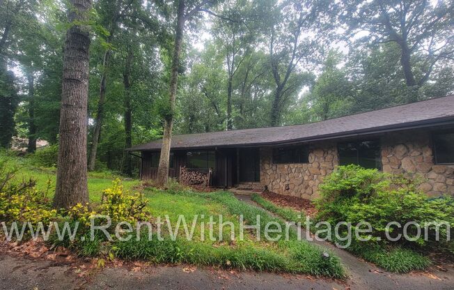 Charming Cabin Style Home on 1.3 Acres / Finished Basement / Great Location