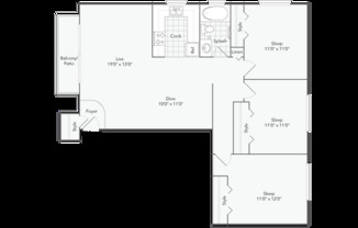 Partner-provided photo for $2260 unit