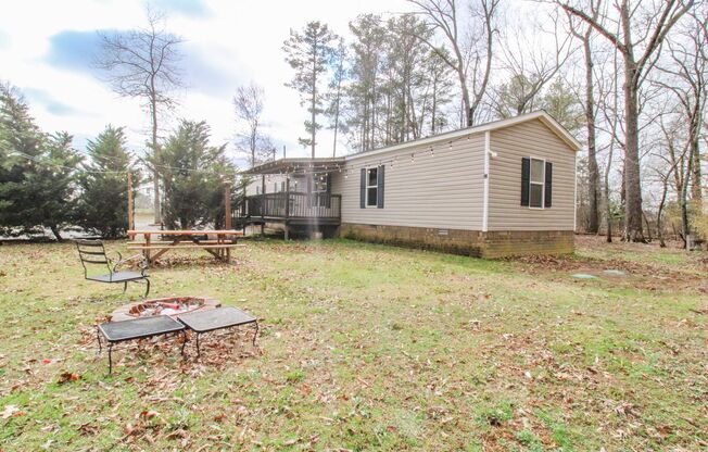 Nice home on a wooded lot!