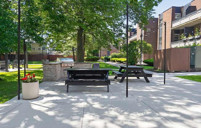 Enhance your lifestyle at Eagle Rock Apartments and Townhomes at Brighton with inviting outdoor spaces perfect for gatherings and relaxation. Set amidst lush landscaping, it’s an ideal backdrop for community living. Explore your new home today!